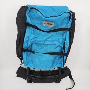 Vintage Jansport External Frame Backpack Hiking Camping Large Pack Tube Metal US